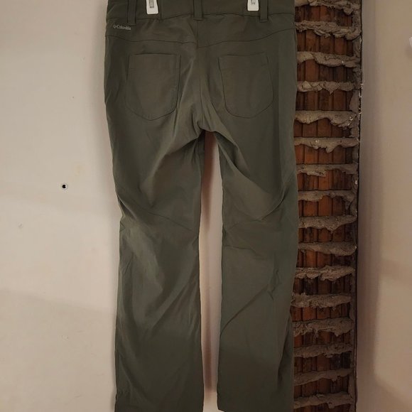 Columbia Omni-Shield Advanced Repellency Olive Khaki Pants Size 10 - Picture 5 of 7